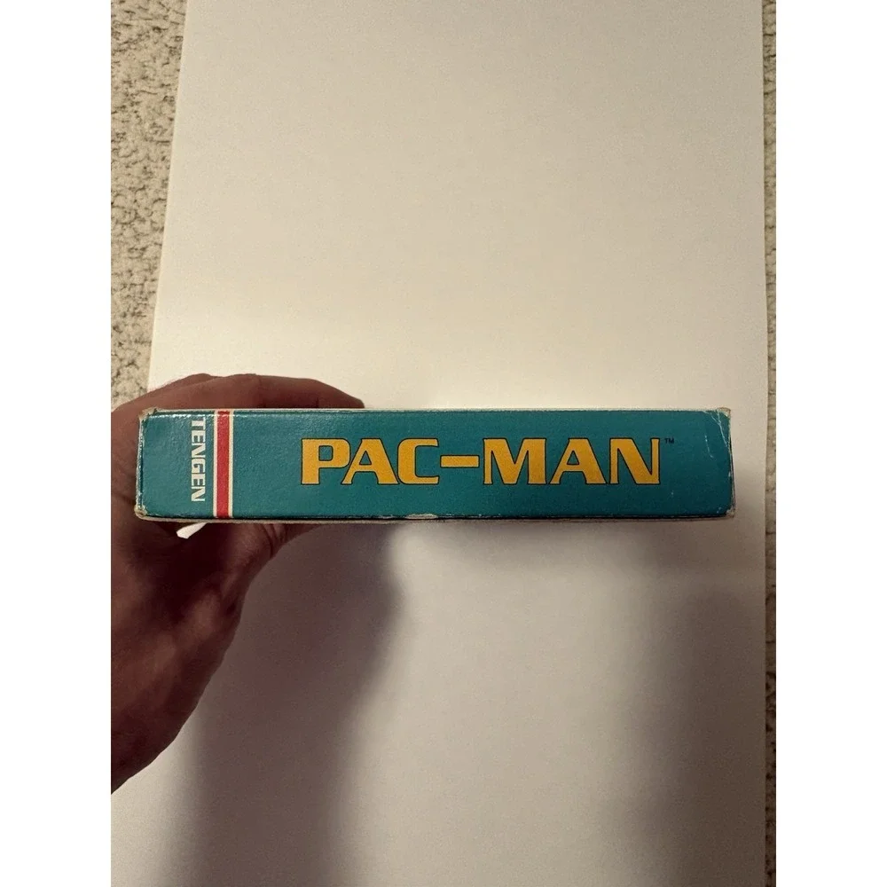 Tengen Pac-Man NES Original Cartridge Case Box for Nintendo NES Model Authentic